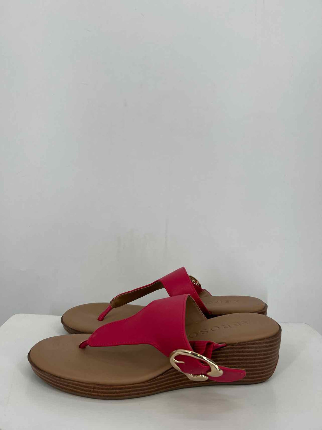 Aerosoles Women Size 8.5 Red Wedges