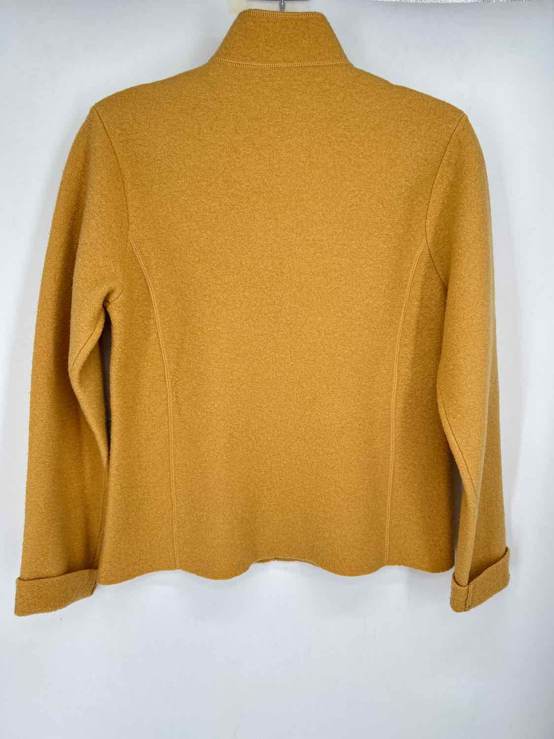 Eileen Fisher Size XS Mustard Wool Jacket
