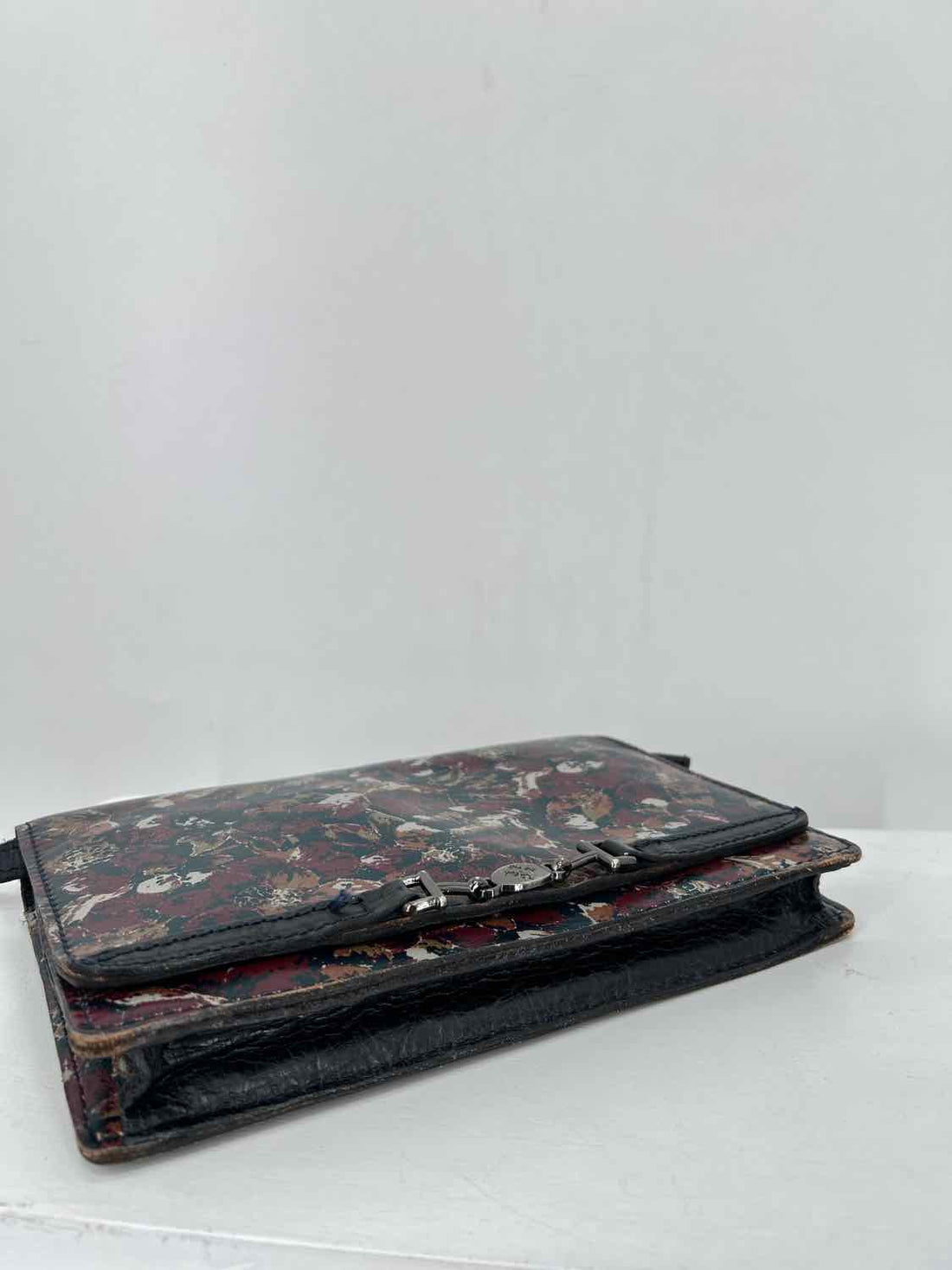 Patricia Nash Black Floral Crossbody