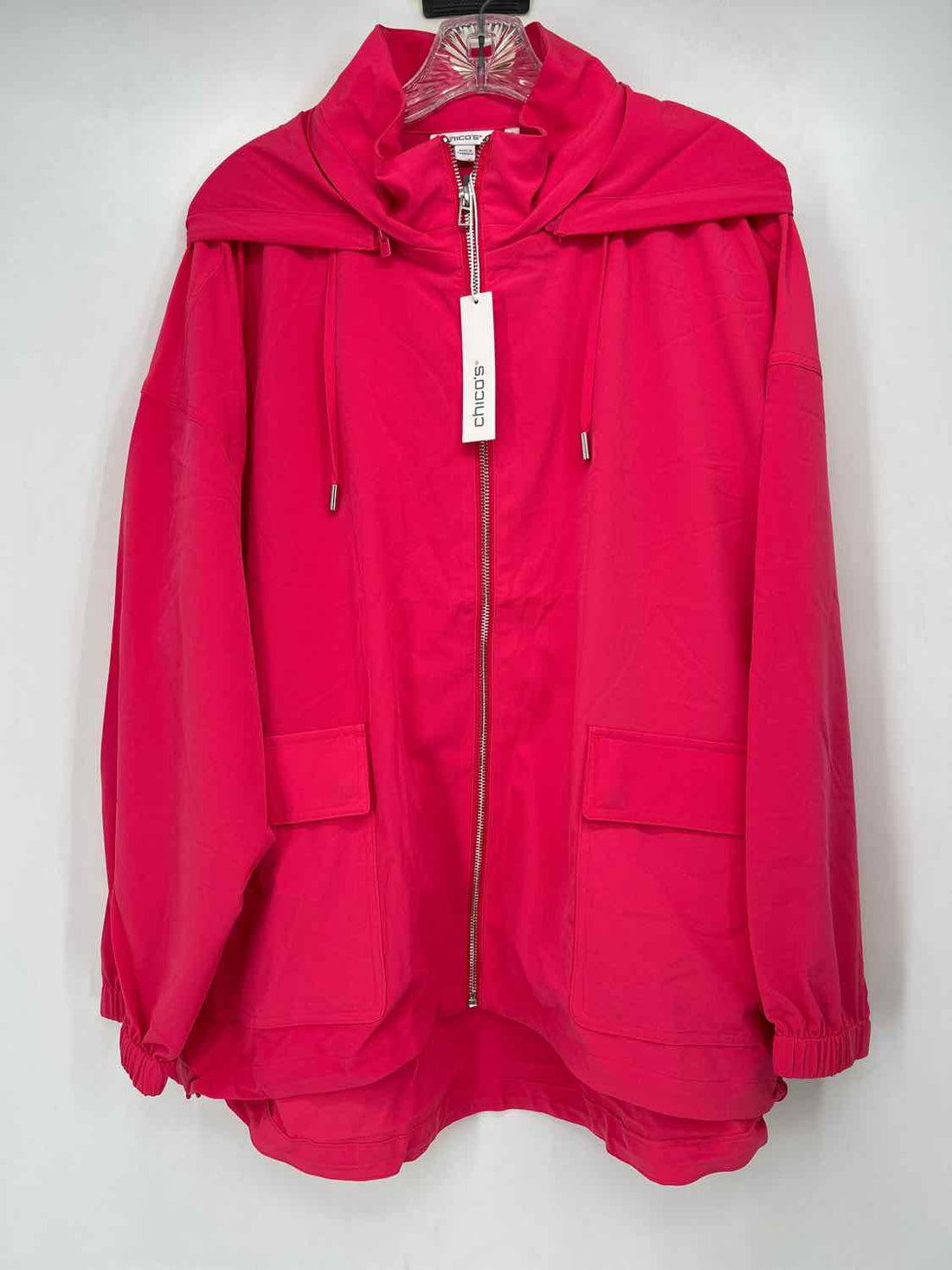 Chicos Size 4(XXL) Pink NWT Jacket