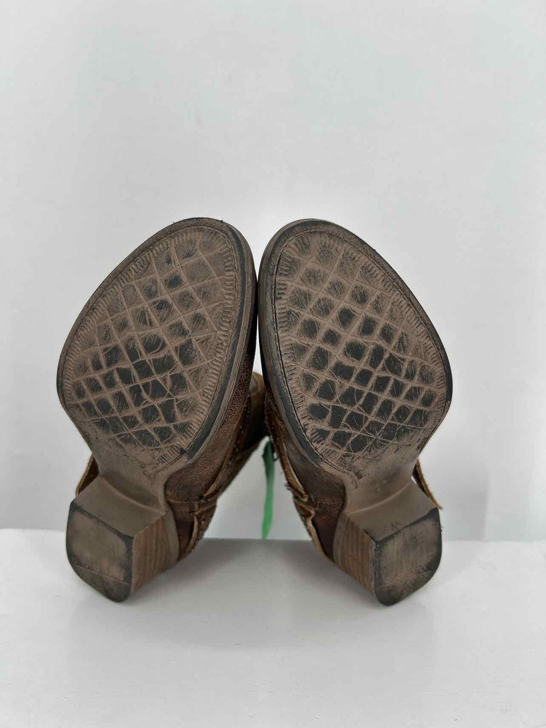Sterling River Boots Women Size 7.5 Brown Leather/Calf Hair Ankle Boot