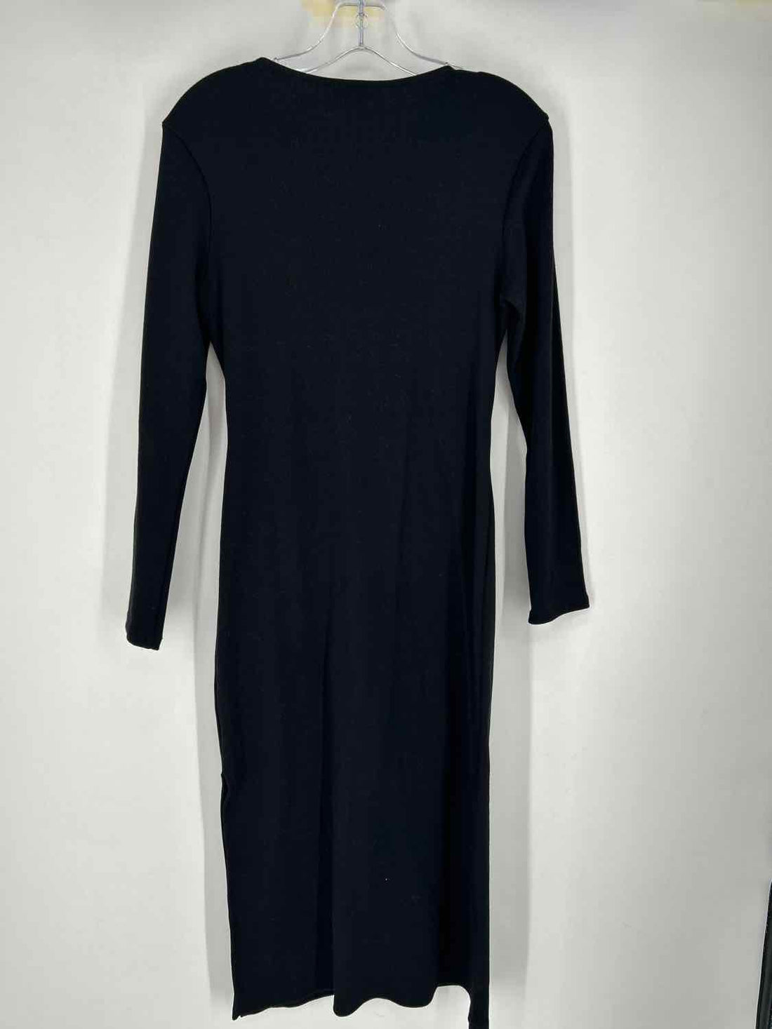 Top Shop Size 8/10 Black Long Sleeve Dress