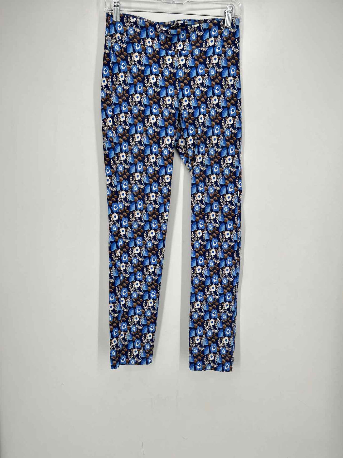 J McLaughlin Size 4 Blue Print Pants