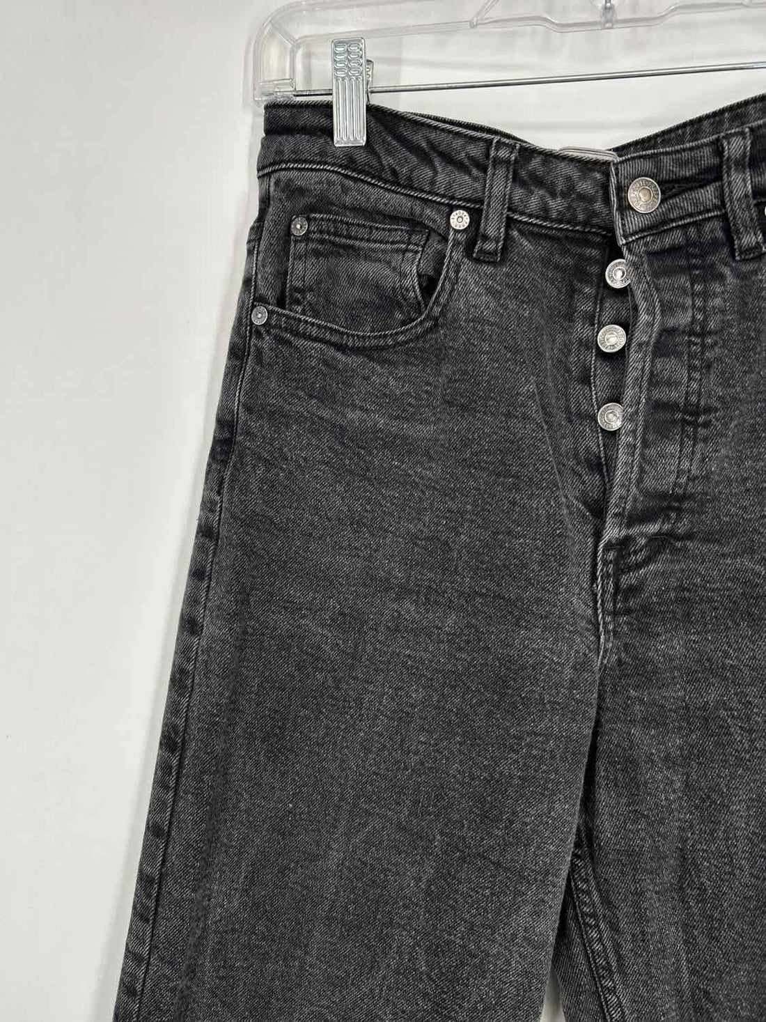 Free People Size 27 Light Black Cropped Jeans