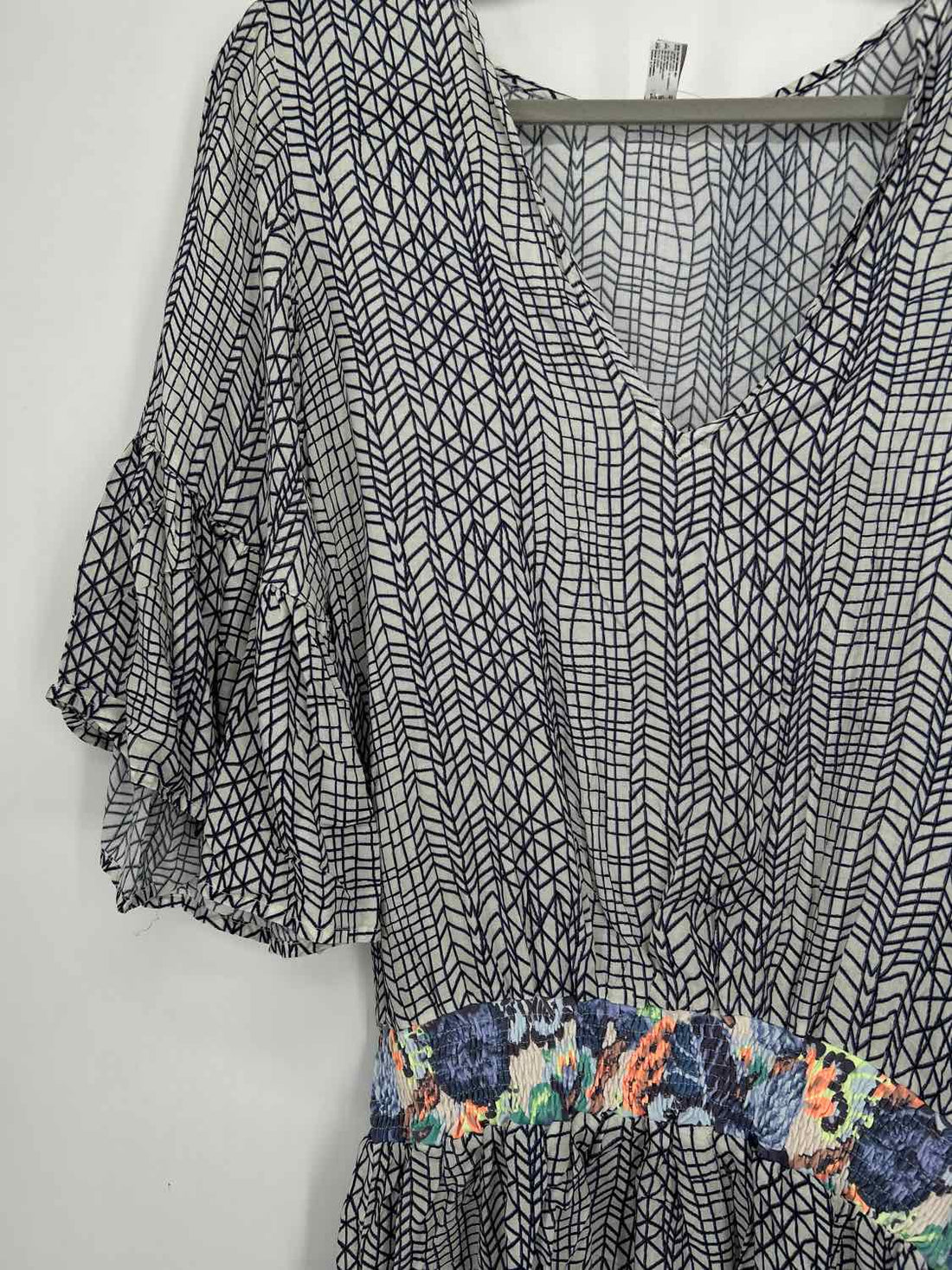 Maaji Size M Navy Print Coverup