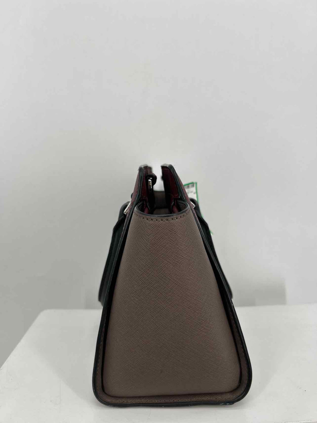 Michael Kors Maroon Saffiano Leather Crossbody