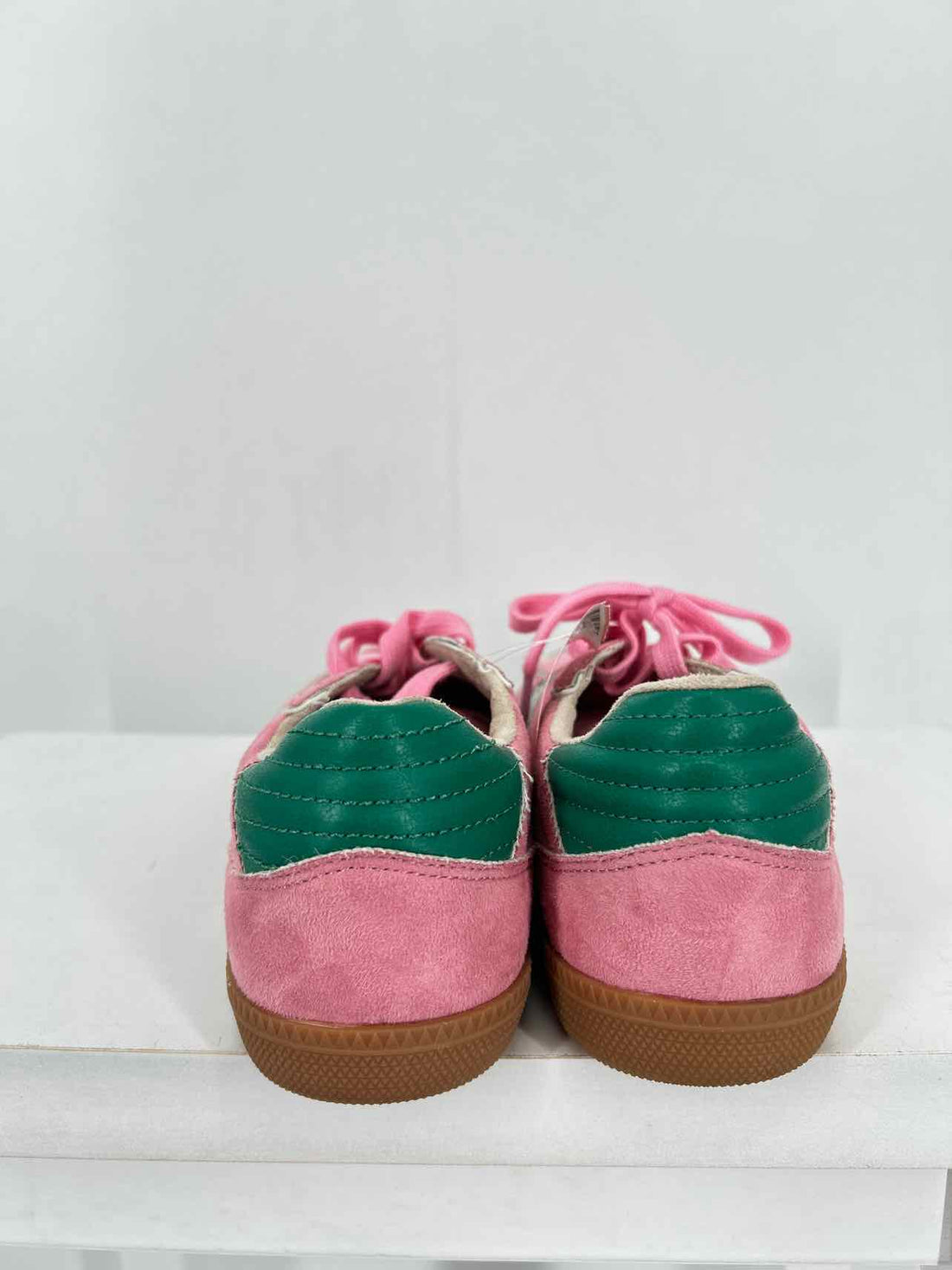 Shu Shop Women Size 8.5 Pink & Green Sneakers