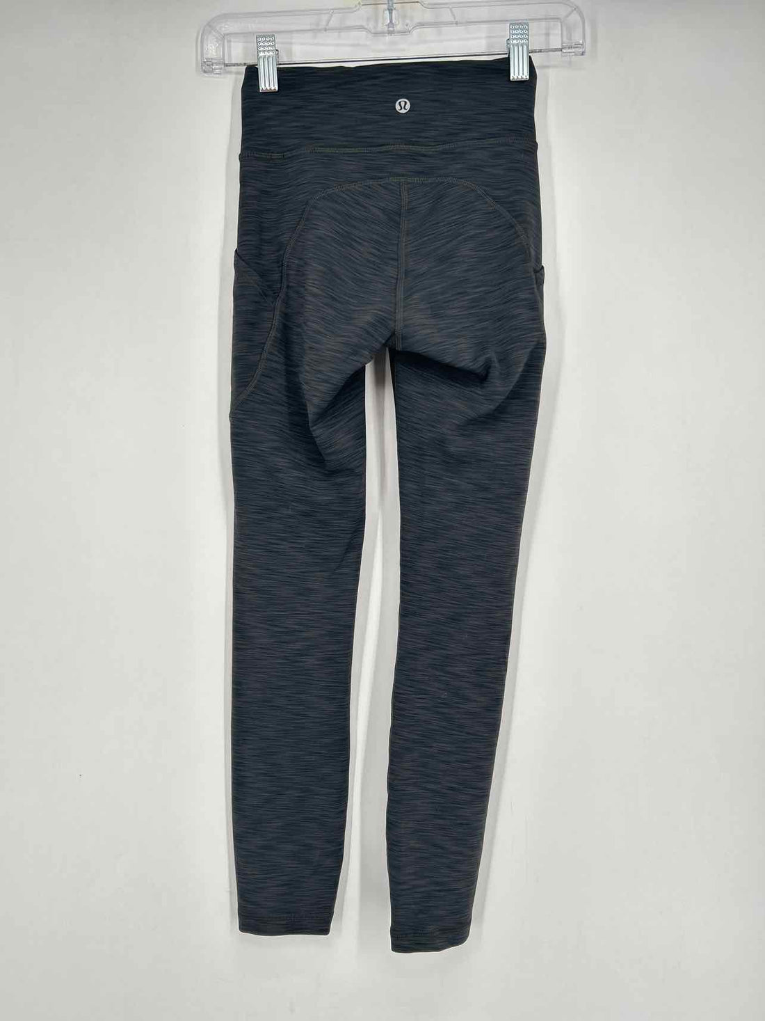 Lululemon Size 0 Heathered Gray Active Leggings