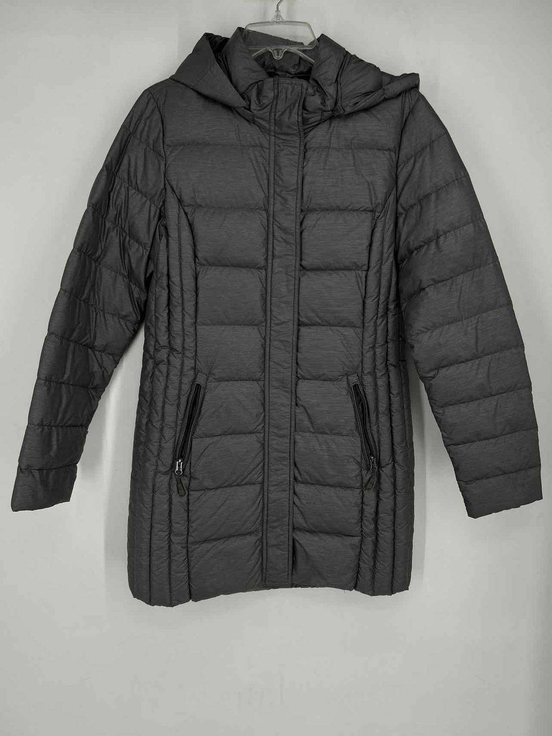 32 Degrees Heat Size M Gray Puffer Coat