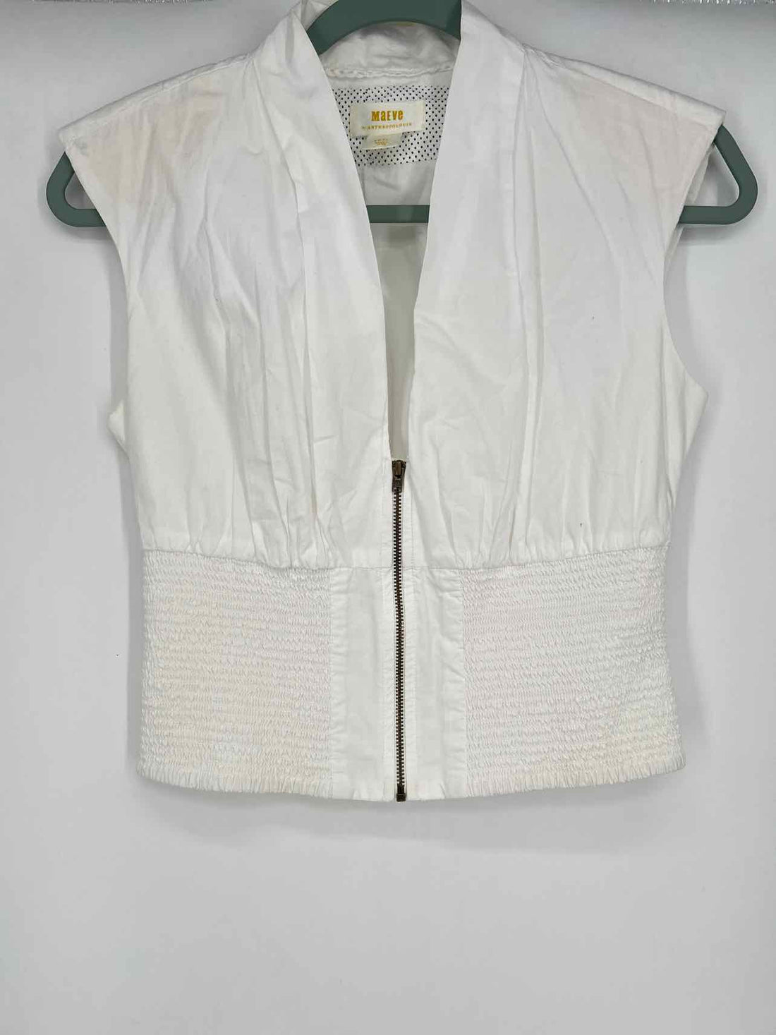 Maeve Size S White Sleeveless