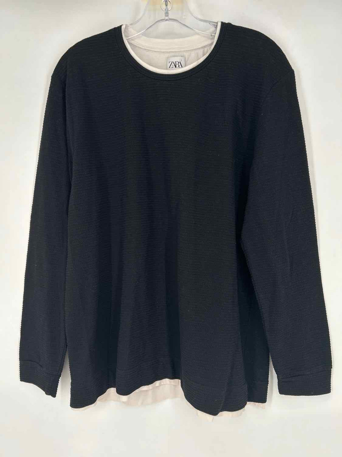 Zara Size L Black Long Sleeve