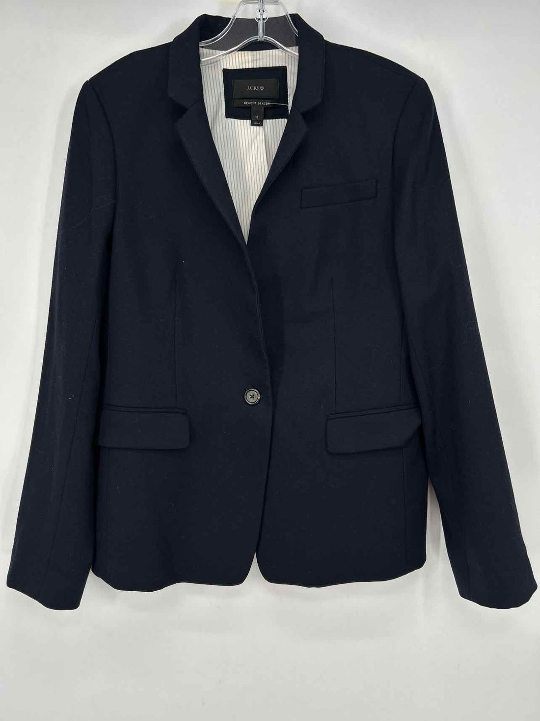 J Crew Size 12 Navy Blazer