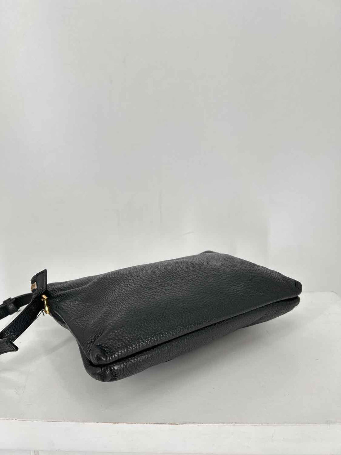 Marc Jacobs Black Pebbled Leather Crossbody