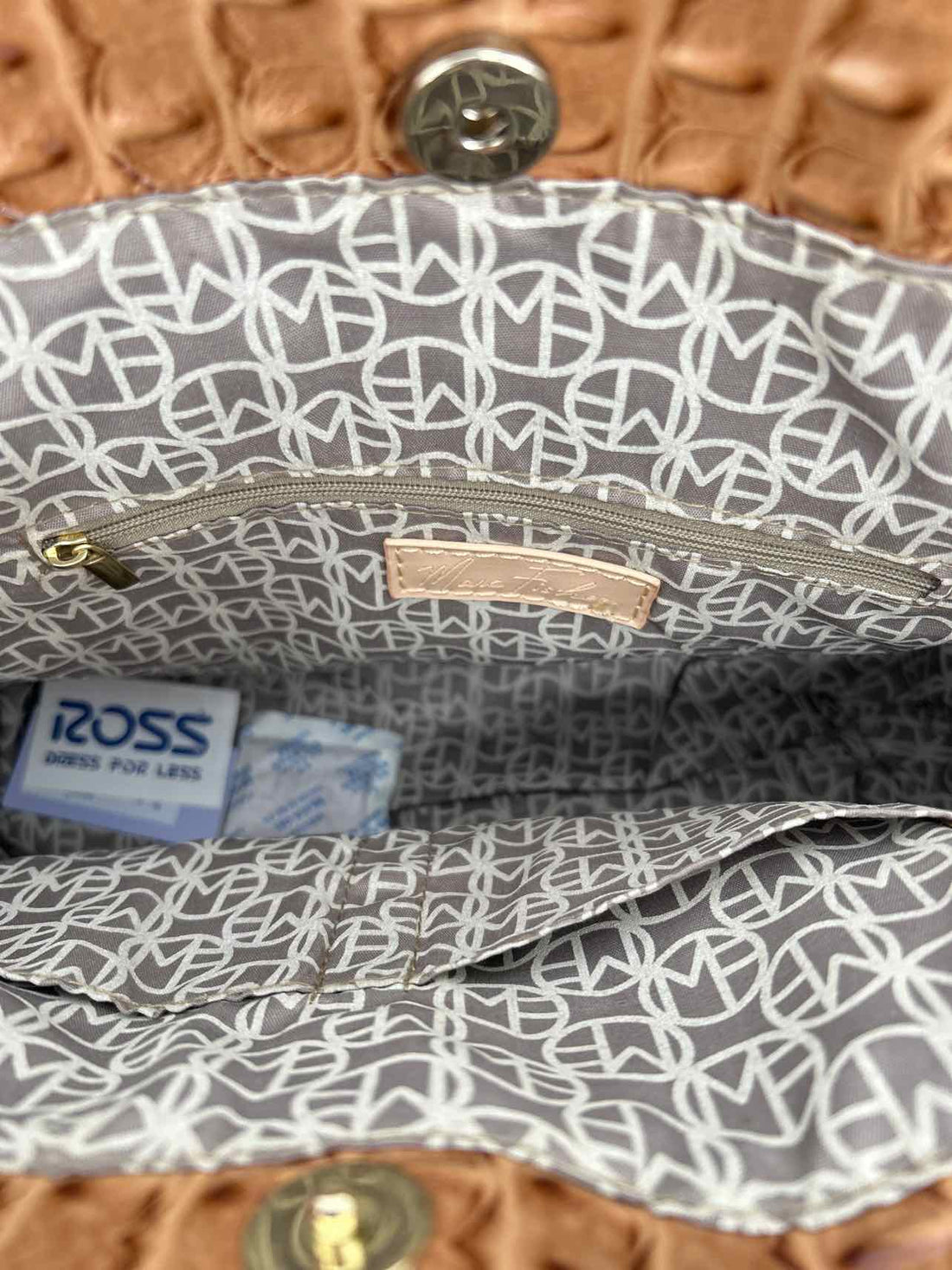 Marc Fisher Tan PVC Purse
