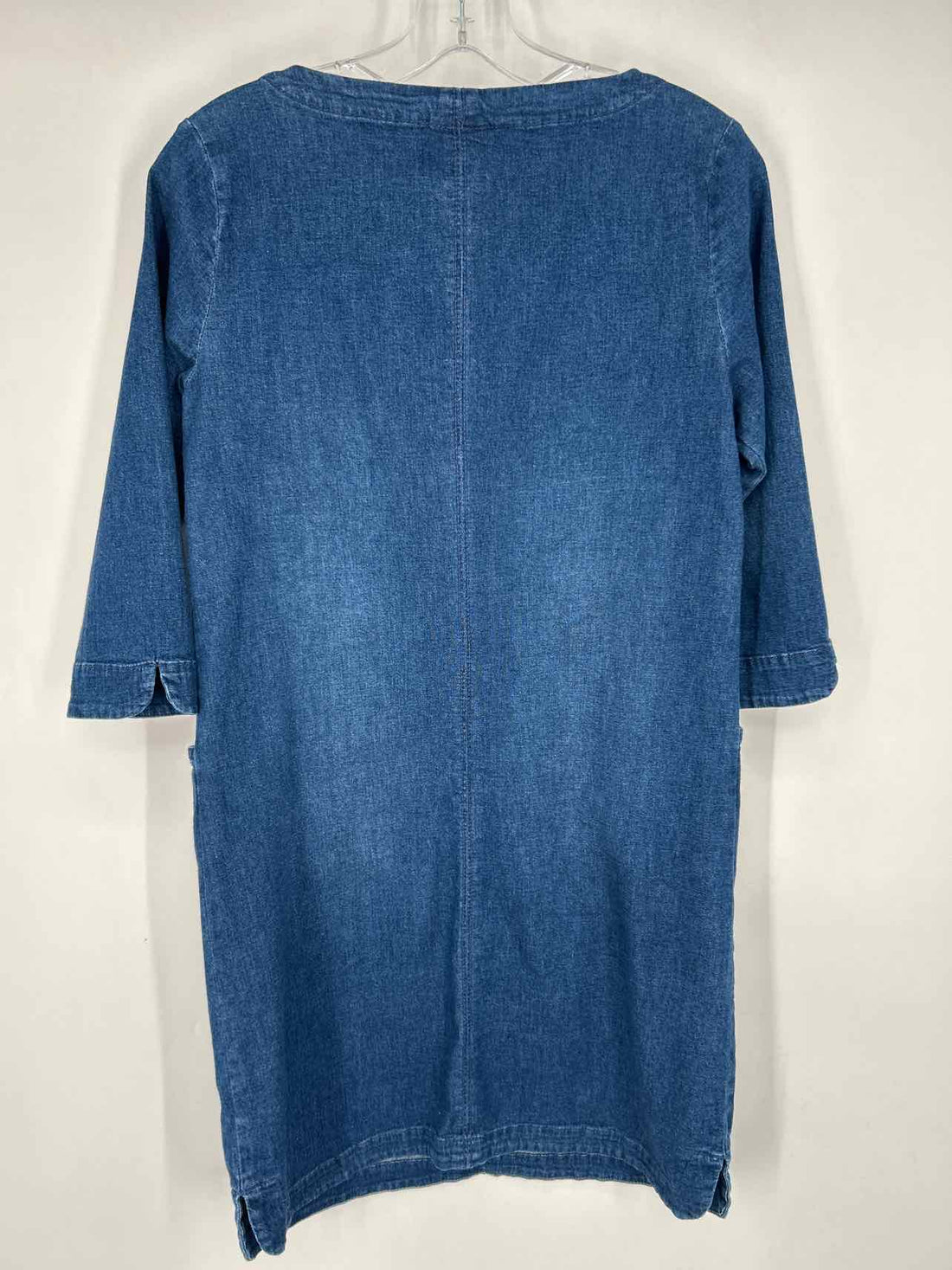 J Jill Size XS Dark Wash Denim Dress