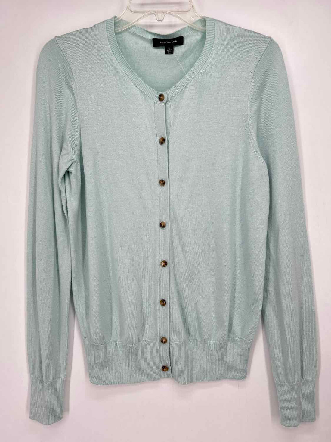 Ann Taylor Size M Aqua Cardigan