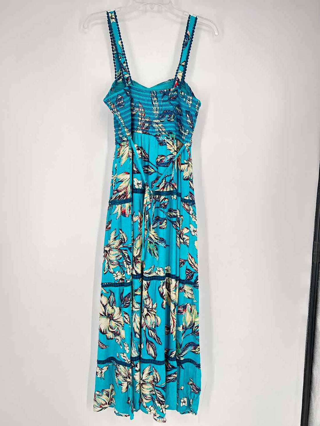 Band of the Free Size S Teal Print Dress