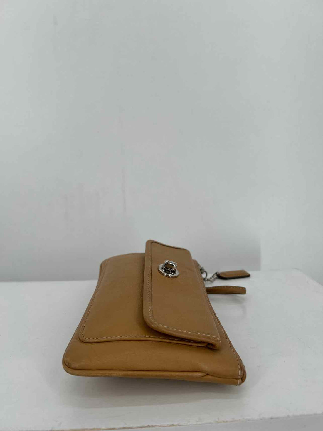 Coach Tan Leather As Is Wallet