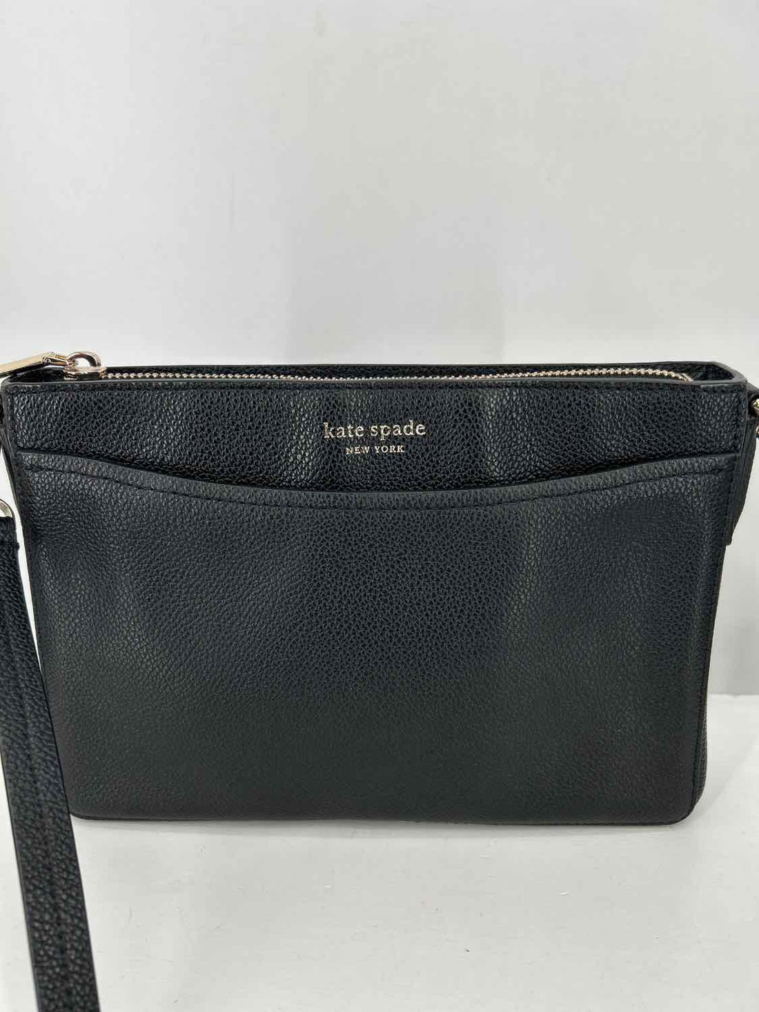 Kate Spade Margaux medium black pebbled leather Crossbody