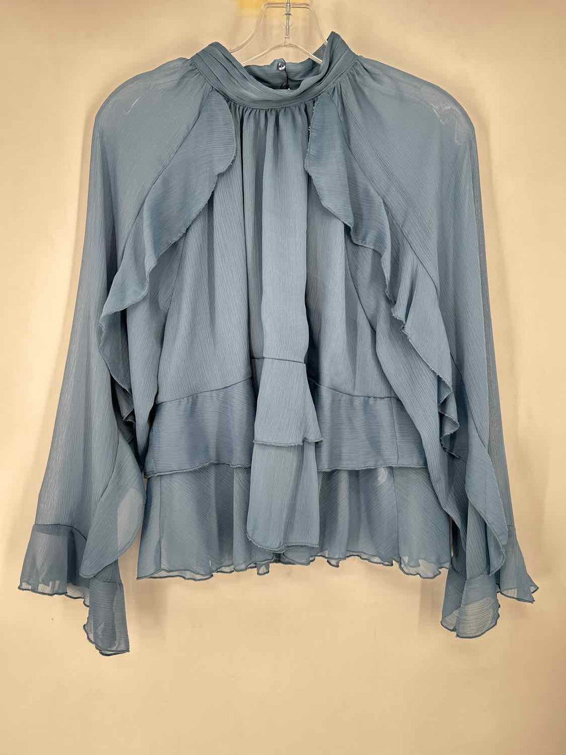 Zara Size L Blue Long Sleeve