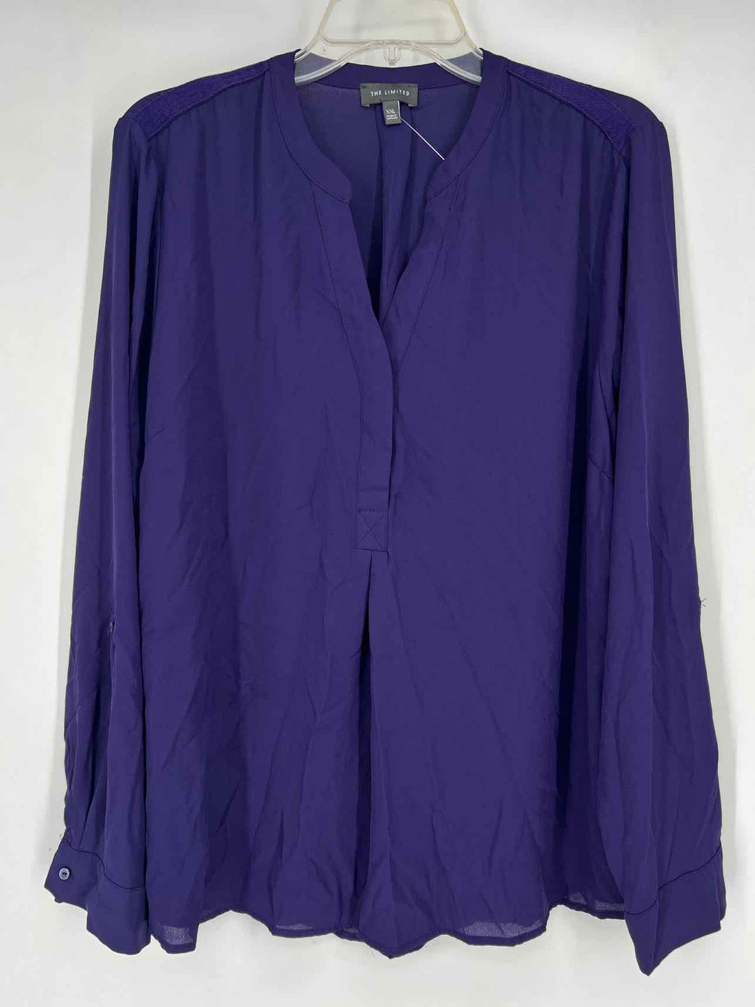 The Limited Size XXL Purple Long Sleeve Top/Blouse