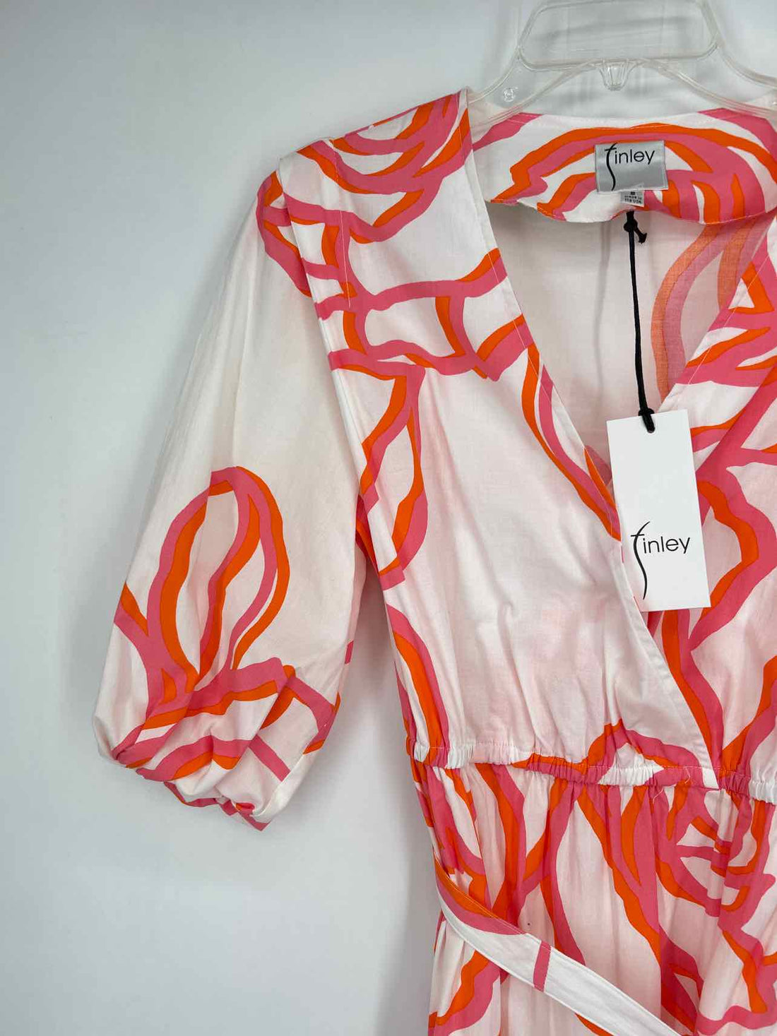 Tinley Size S White Print NWT Dress