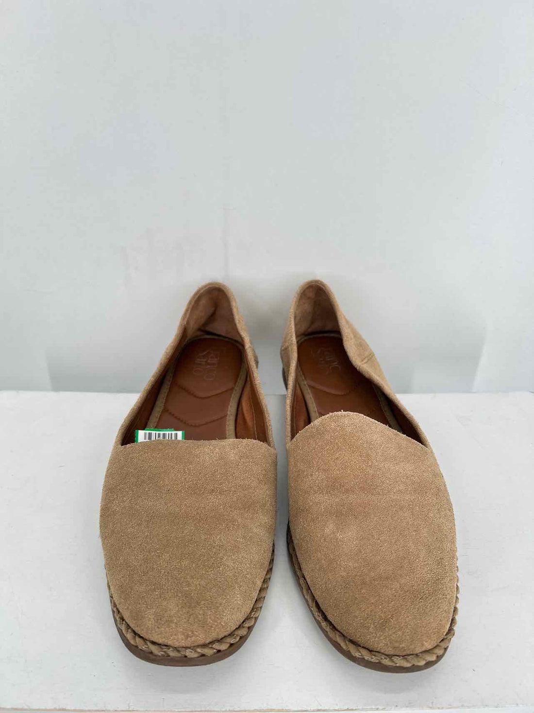 Franco Sarto Women Size 10 Brown Genuine Suede Loafers