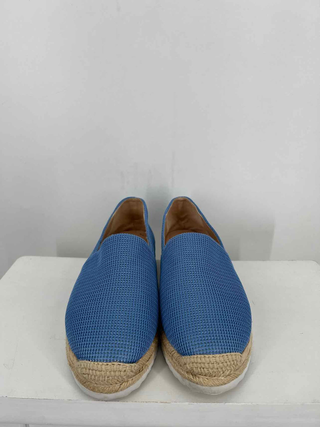 Stuart Weitzman Women Size 39.5 Blue Espadrilles
