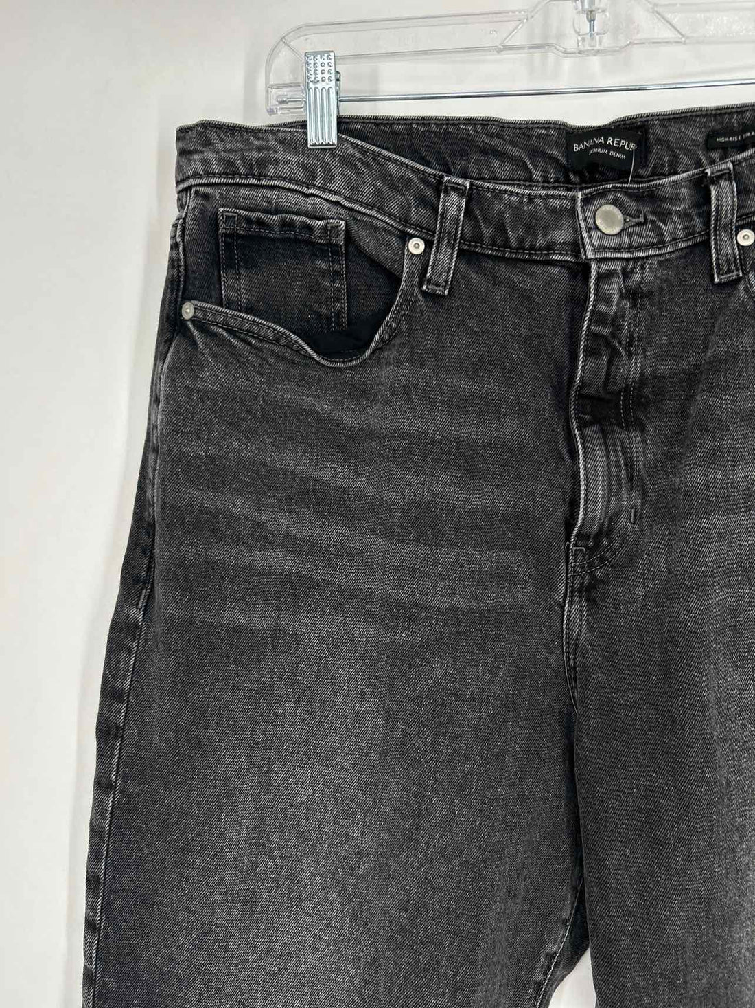 Banana Republic Size 34/18 Charcoal Jeans