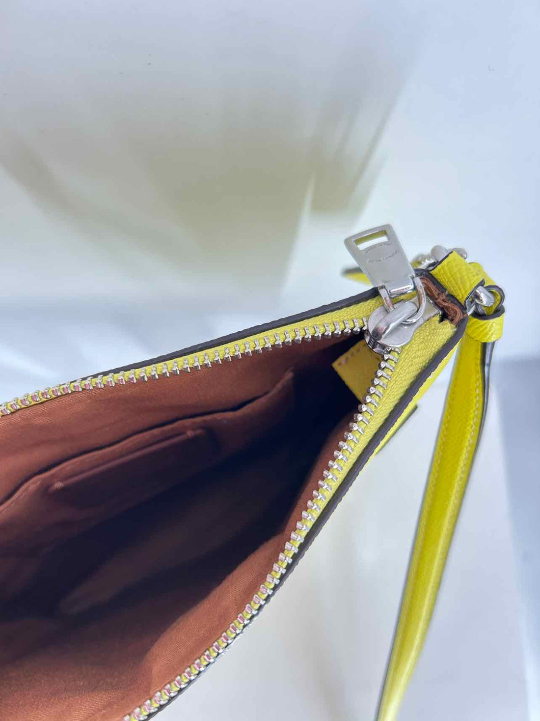 Coach Yellow Leather Crossbody