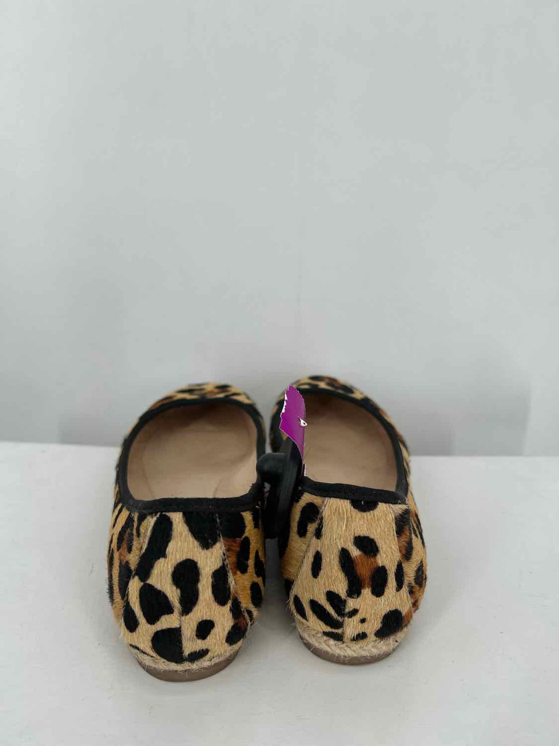 Kate Spade Women Size 6.5 Leopard Calf Hair Flats