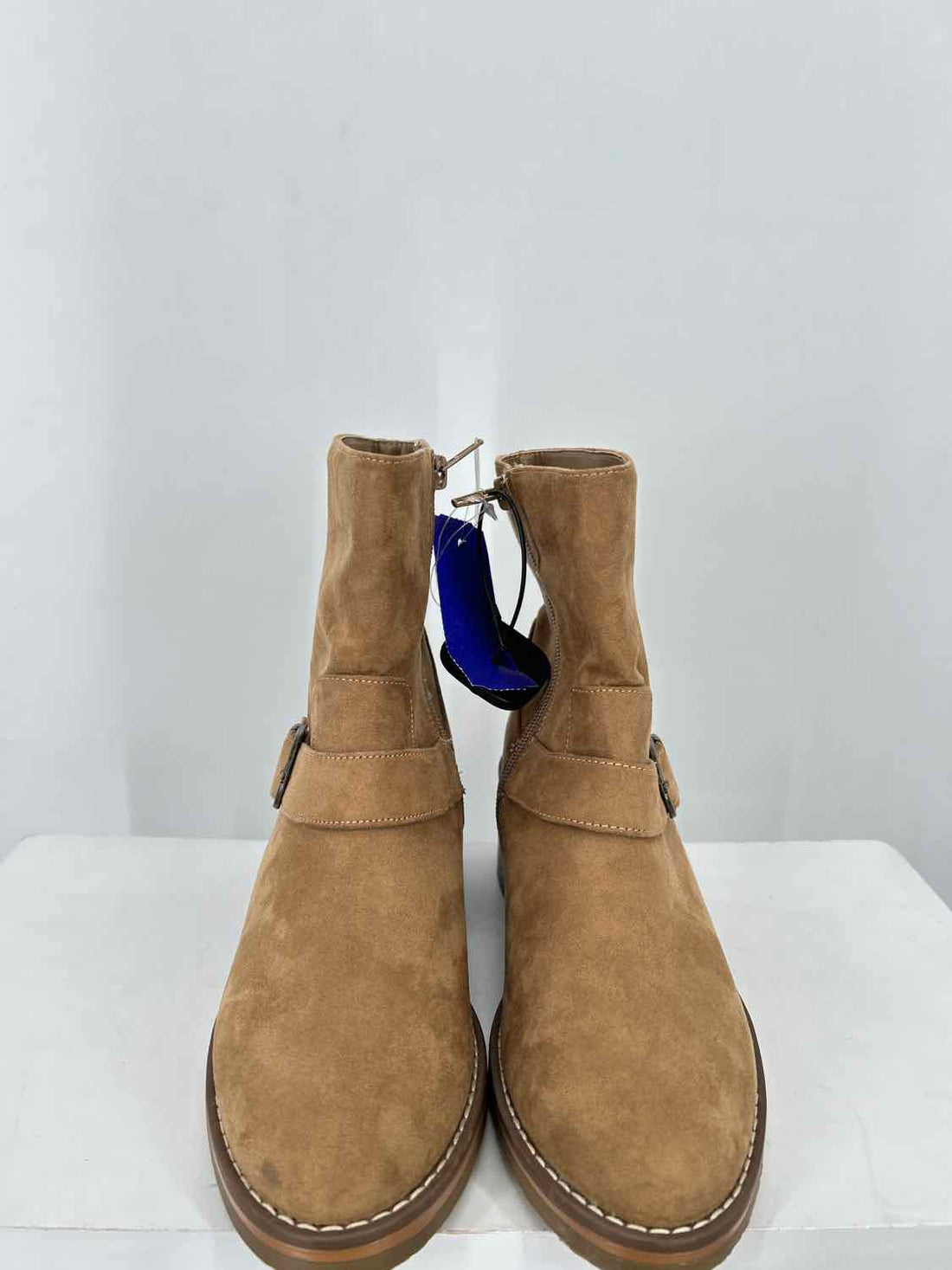 Kensie Women Size 6.5 Tan Faux Suede Ankle Boot