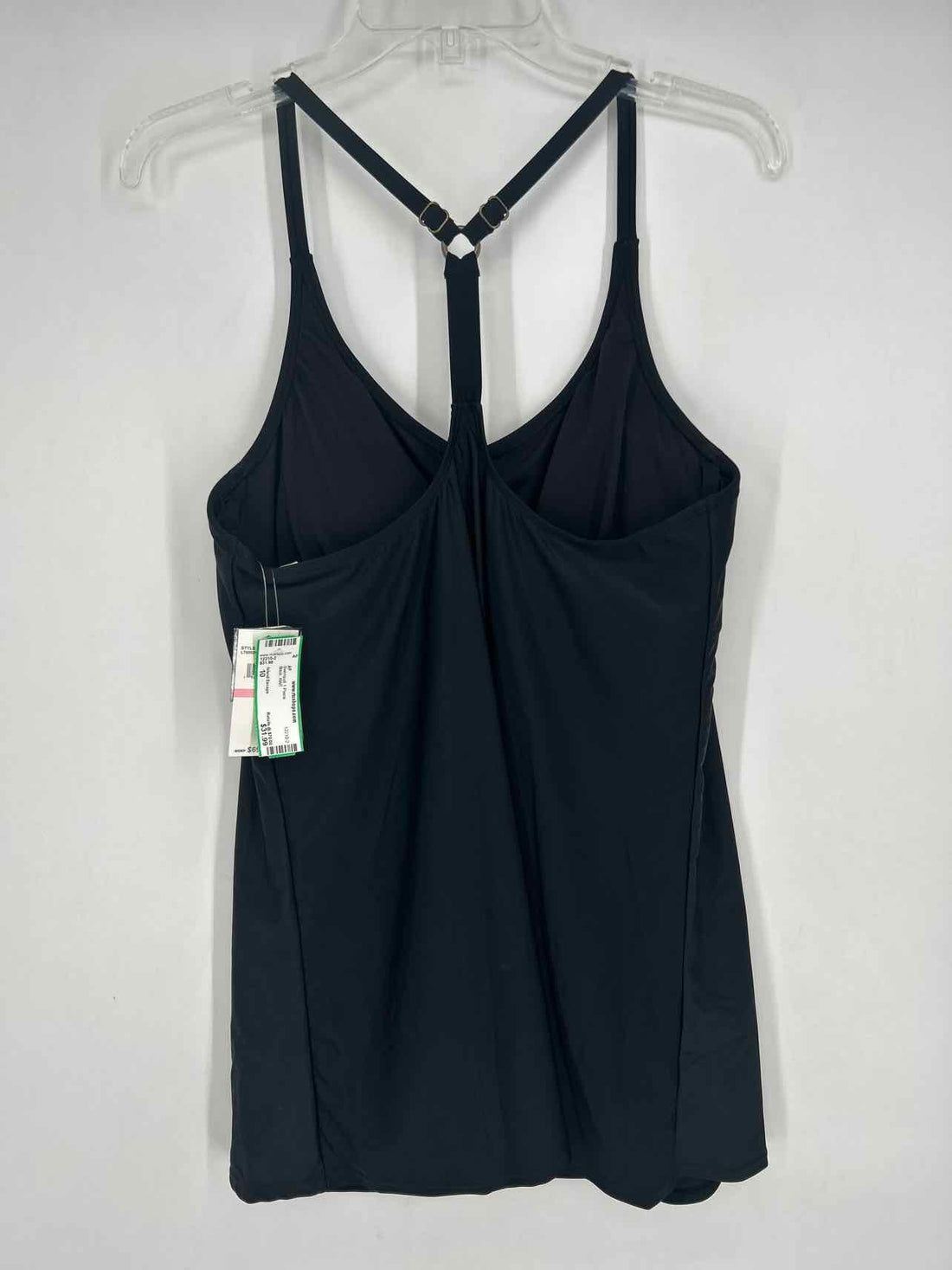 Island Escape Size 10 Black NWT Swimsuit 1 Piece
