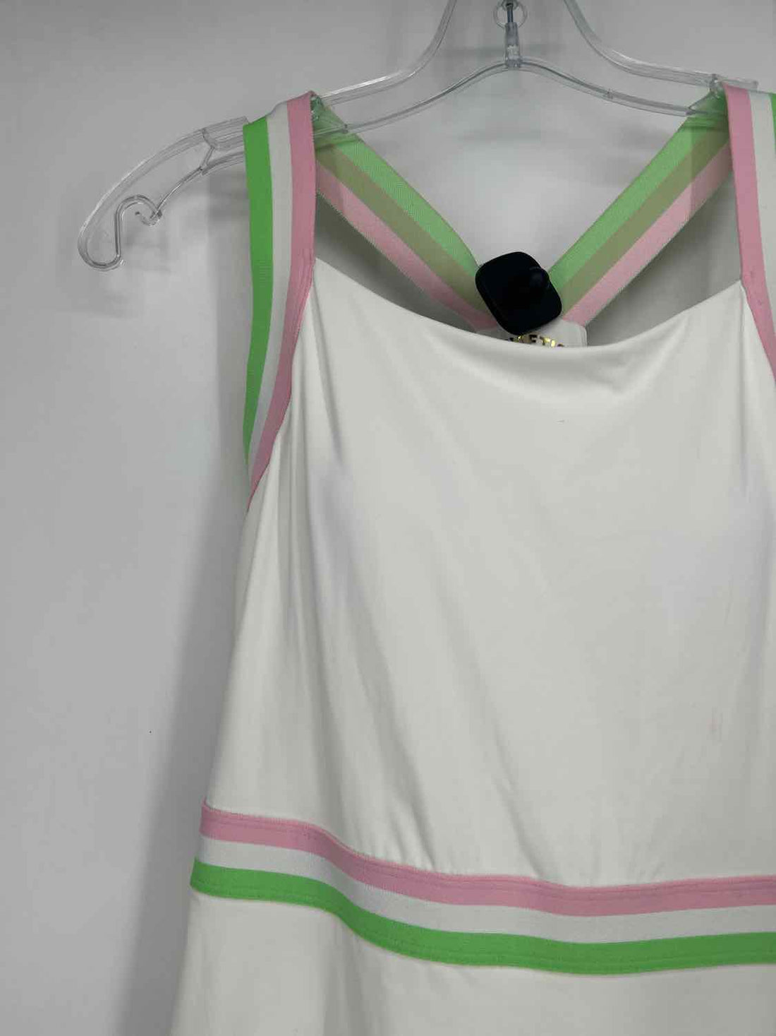 Lilly Pulitzer Luxletic Size S White pink & green Lilly Pulitzer Luxletic Dress