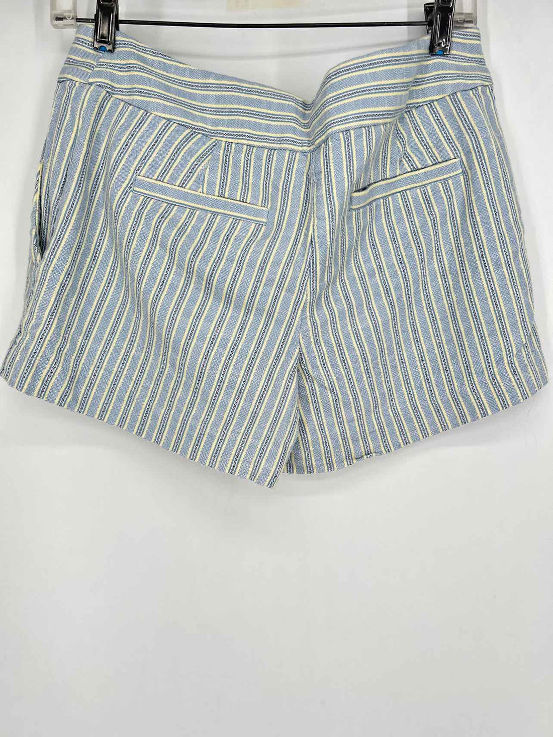 Loft Size 2 Blue & Yellow Stripe Shorts