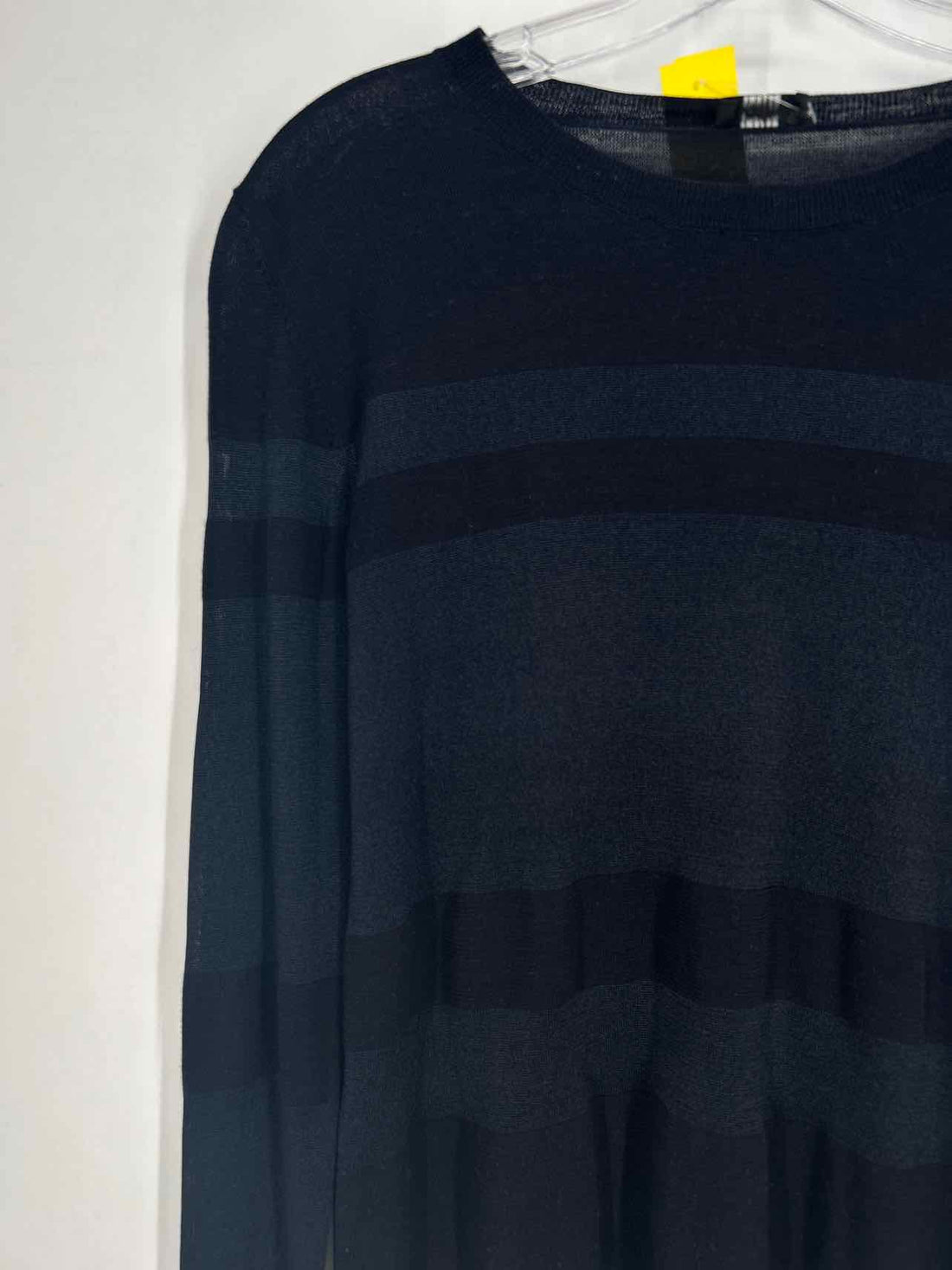 Joseph Size XL Navy Striped Long Sleeve