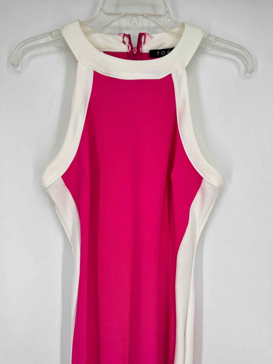 Fore Size M White & Pink Sleeveless Dress