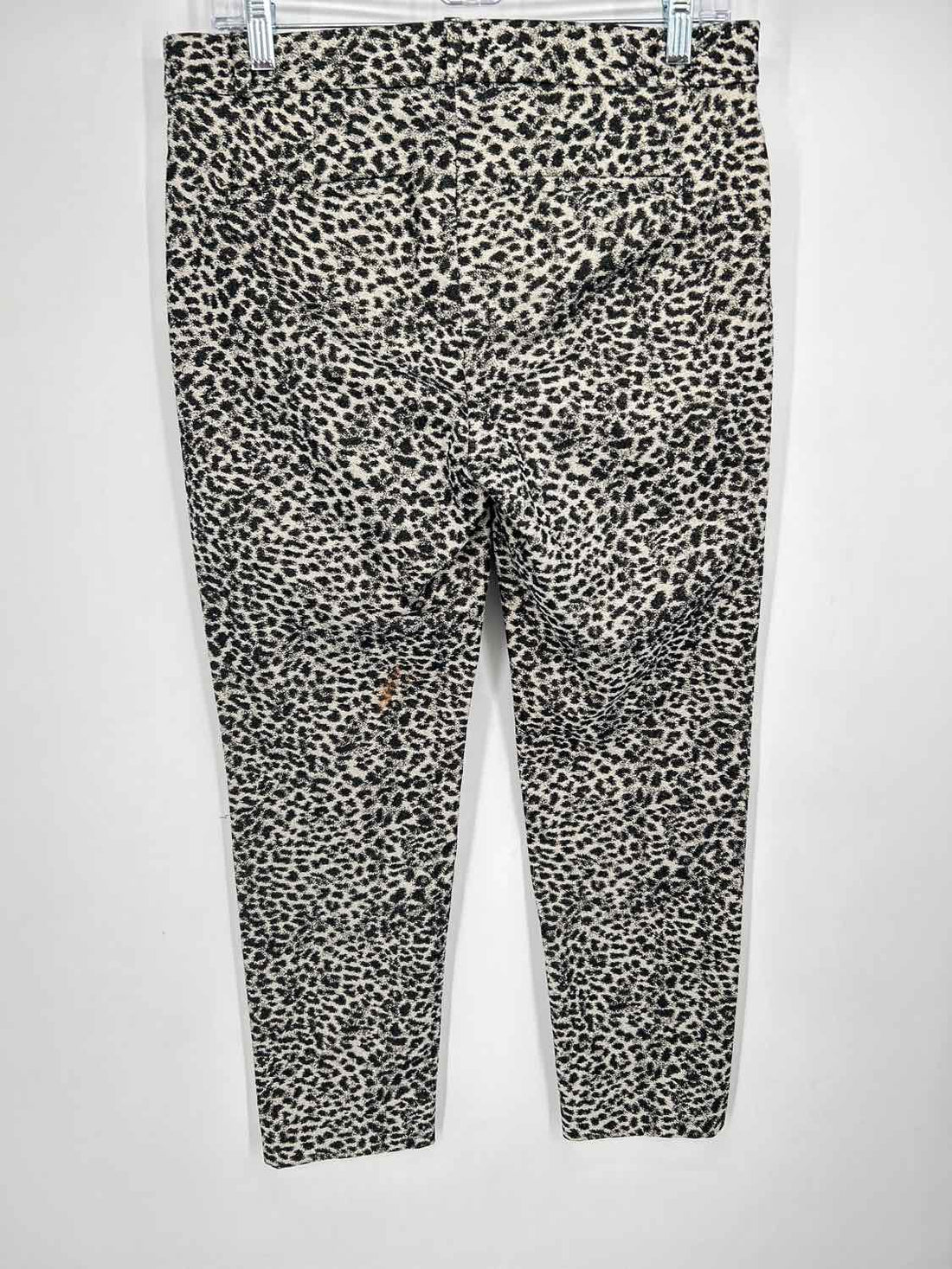 Banana Republic Size 8P Leopard Shimmer Pants