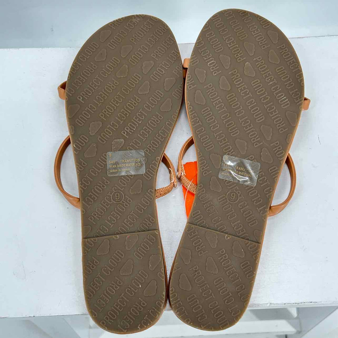 Project Cloud Women Size 9 Tan Like New Sandals