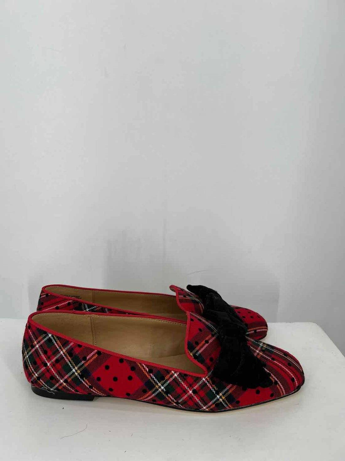 Talbots 8 Red Plaid Holiday