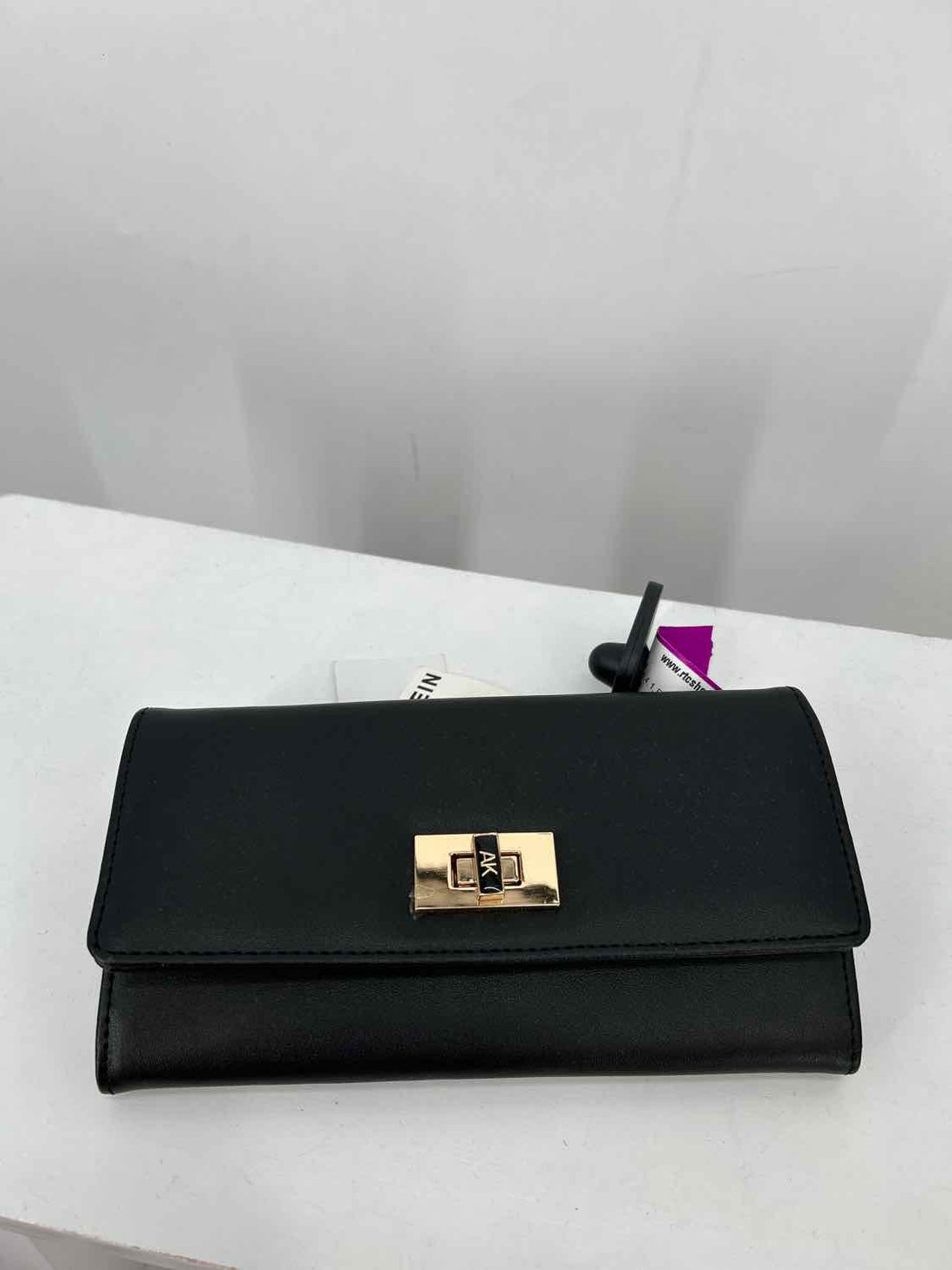 Anne Klein Black Faux Leather NWT Wallet