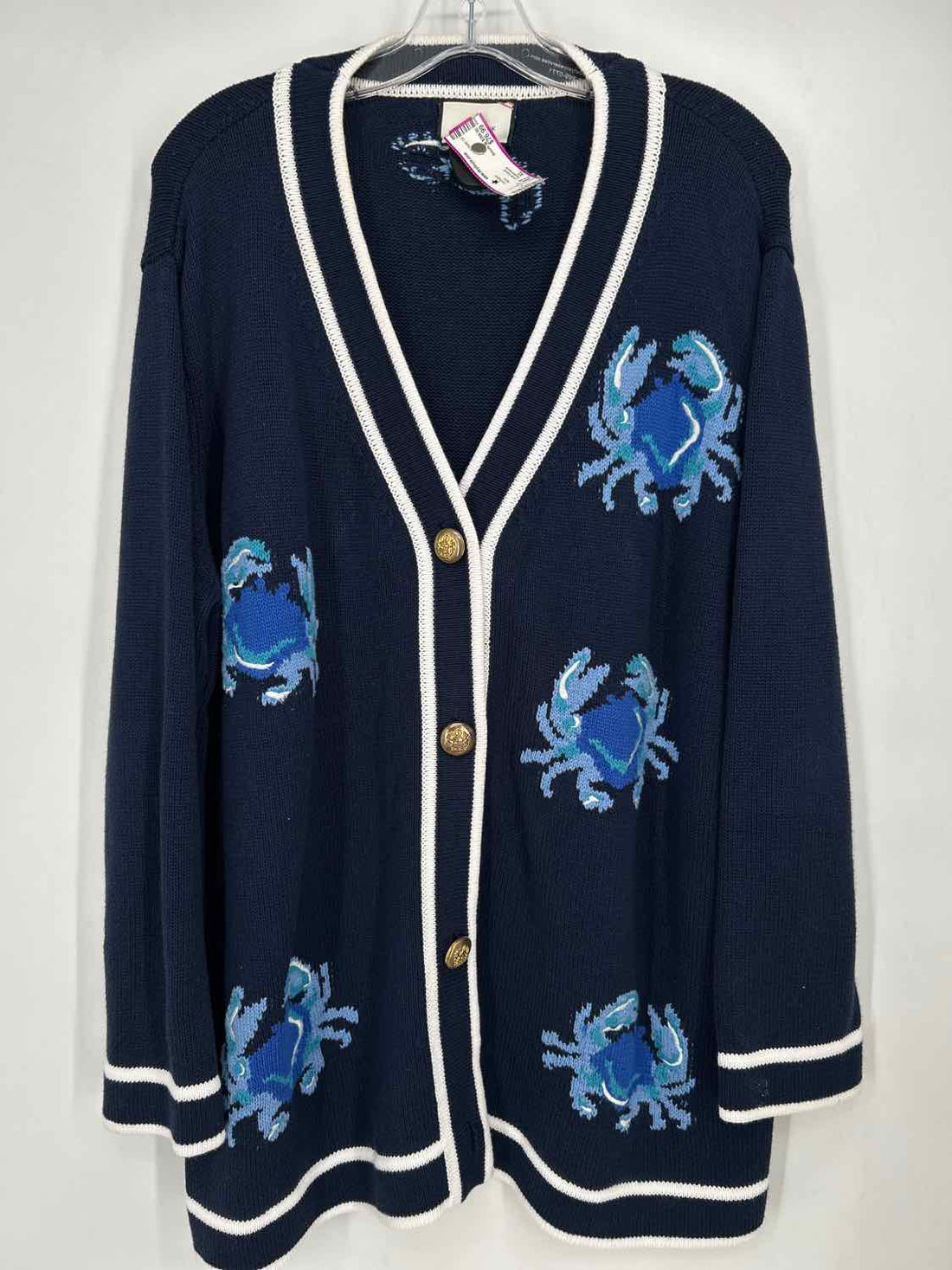 Tuckernuck Size XL Navy Cardigan