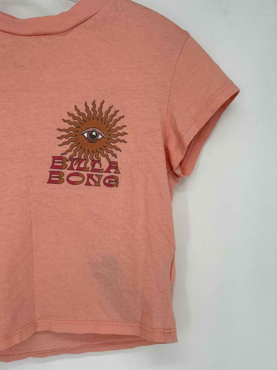 Billabong Size XS Peach Short Sleeve