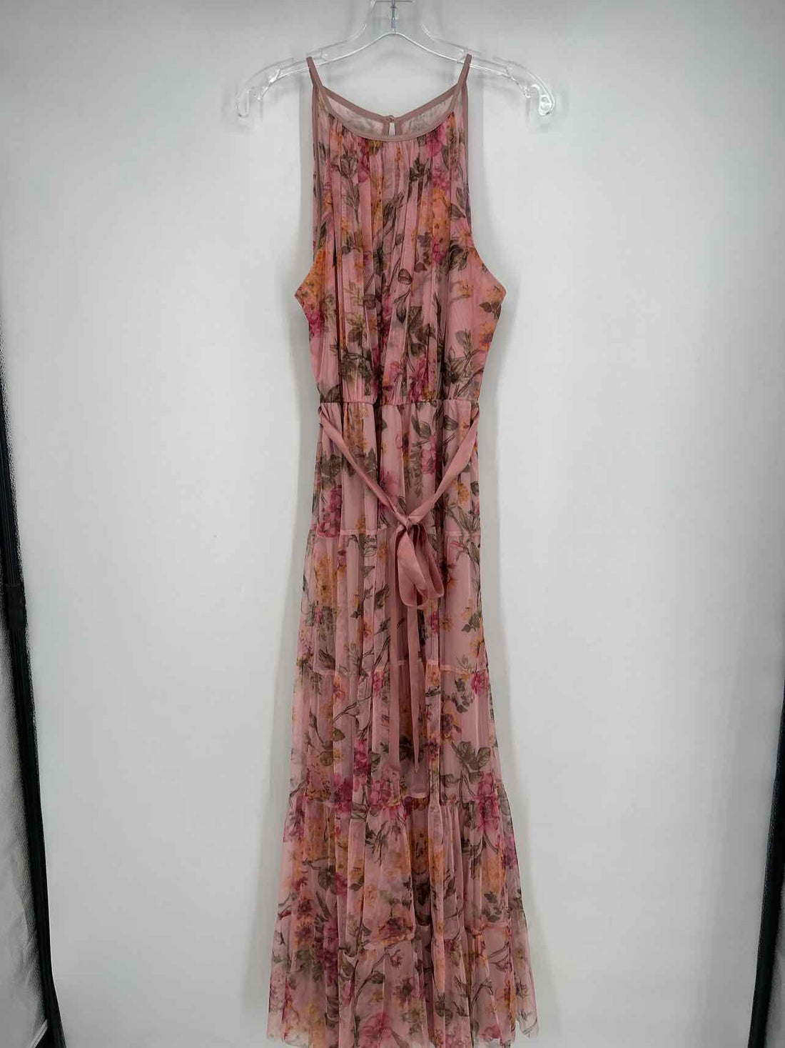 Candalite Size L Pink Floral Mesh Maxi