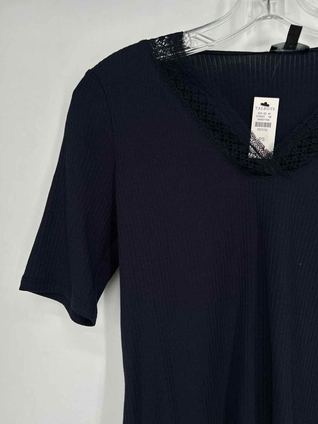 Talbots Size SP Dark Navy NWT Short Sleeve
