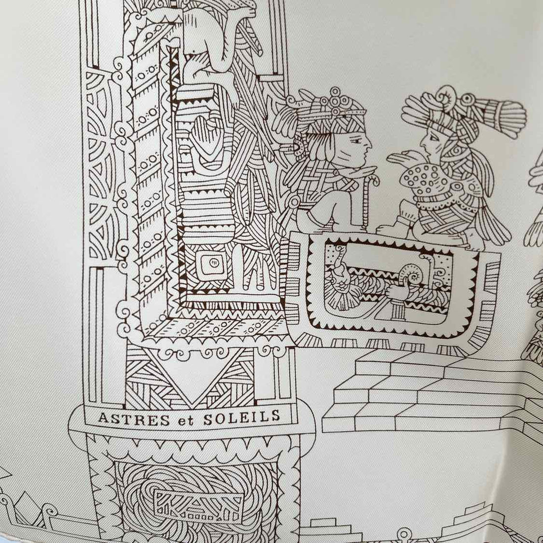 Hermes Astres et Soleils Silk Scarves Vintage LUXURY 36"x36"