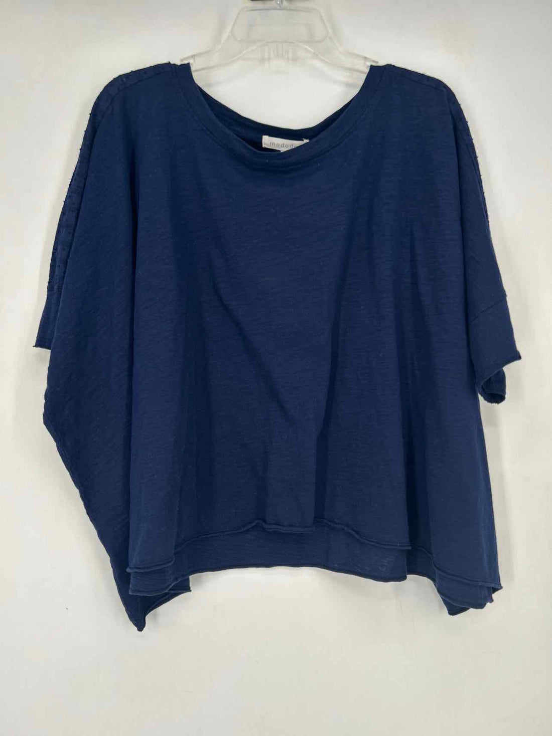 Mododoc Size L Navy NWT Short Sleeve
