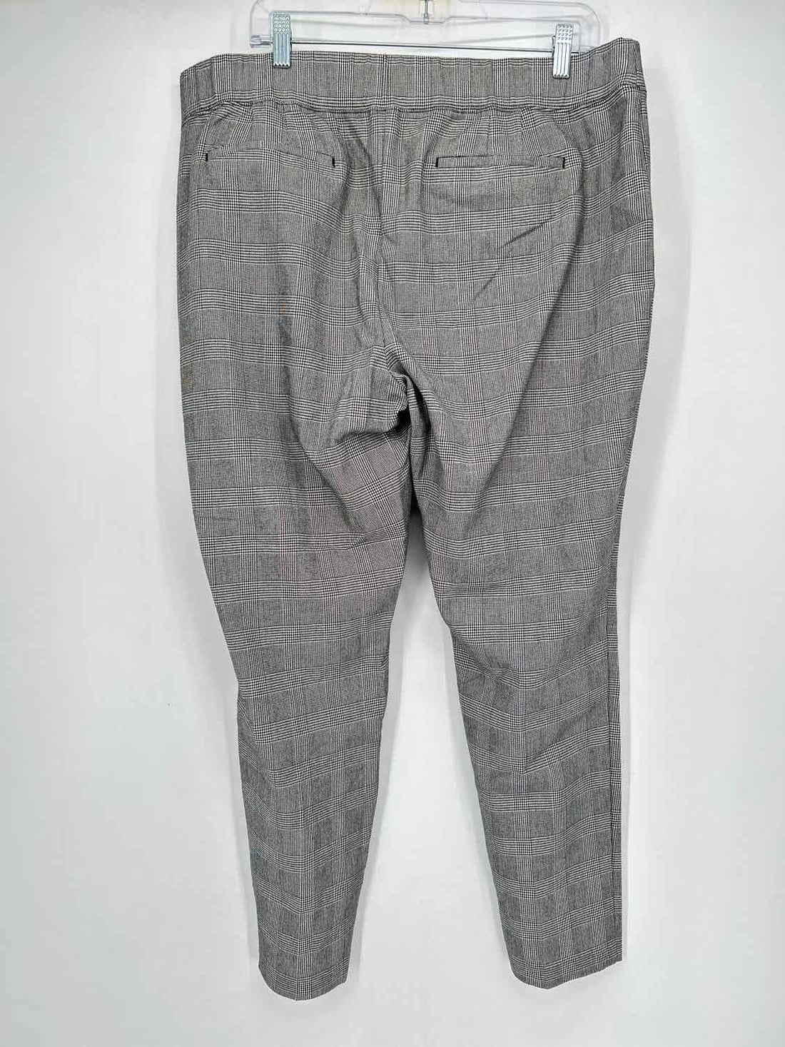 Talbots Size 16 Houndstooth Skinny Ankle Pants
