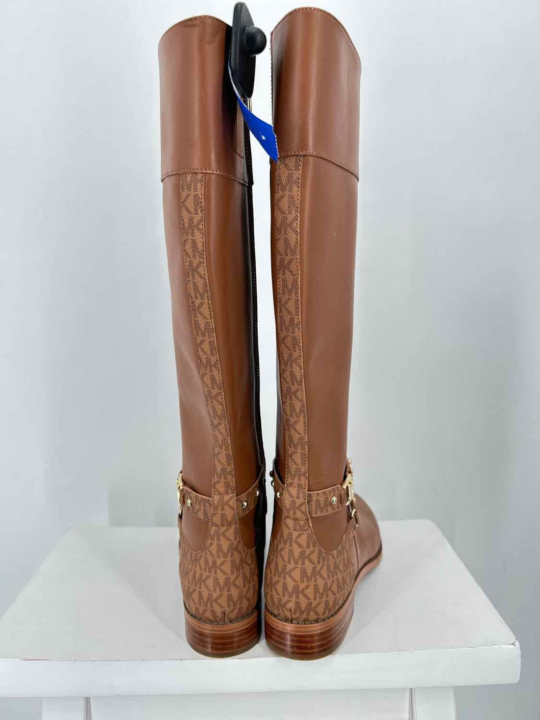 Michael Kors Women Size 9 Brown Genuine Leather Knee-High Boot