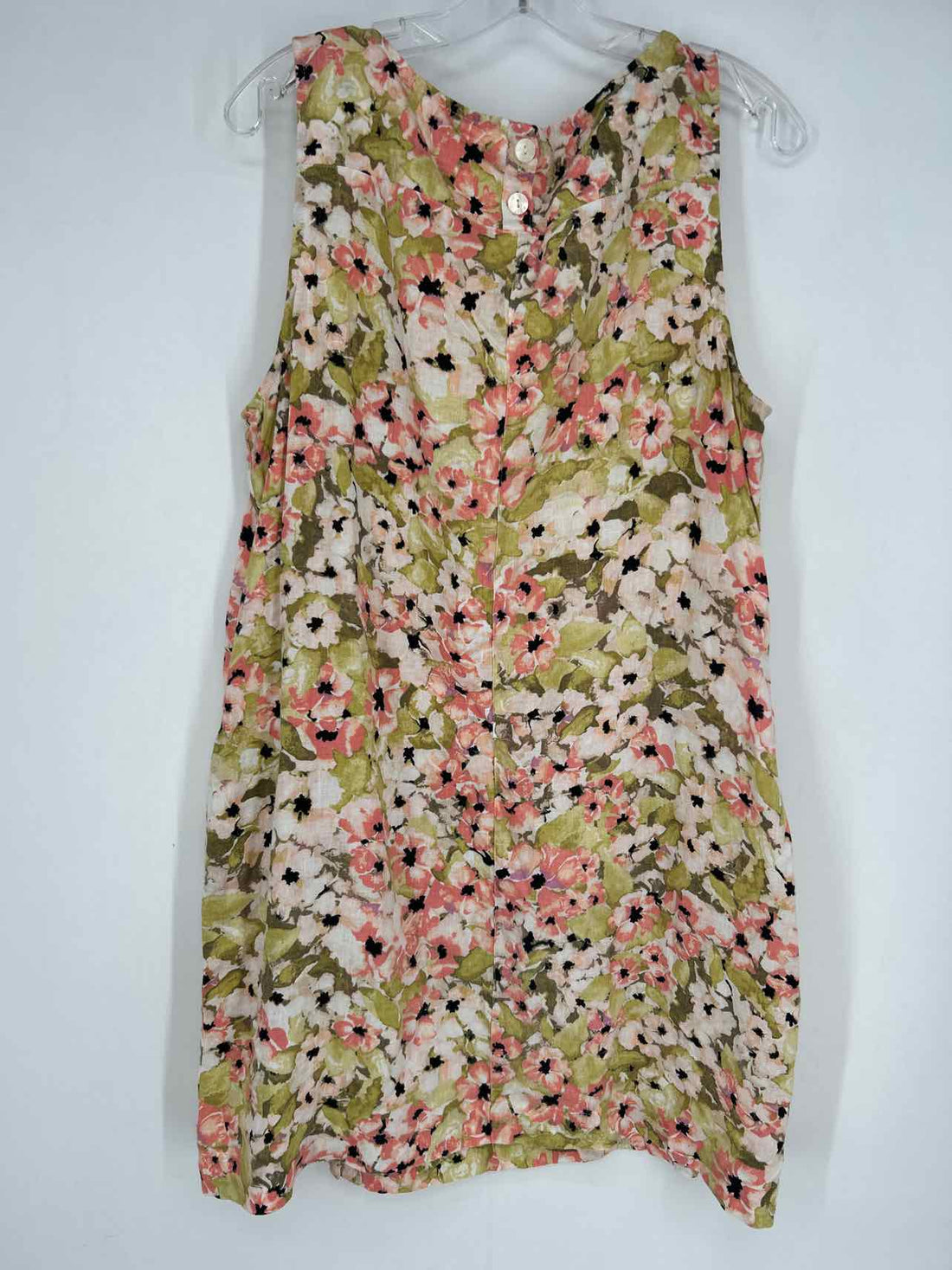 J Jill Fit Size L Floral Sleeveless Dress
